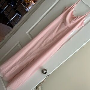 Birdy Grey pink chiffon bridesmaid dress. Unaltered